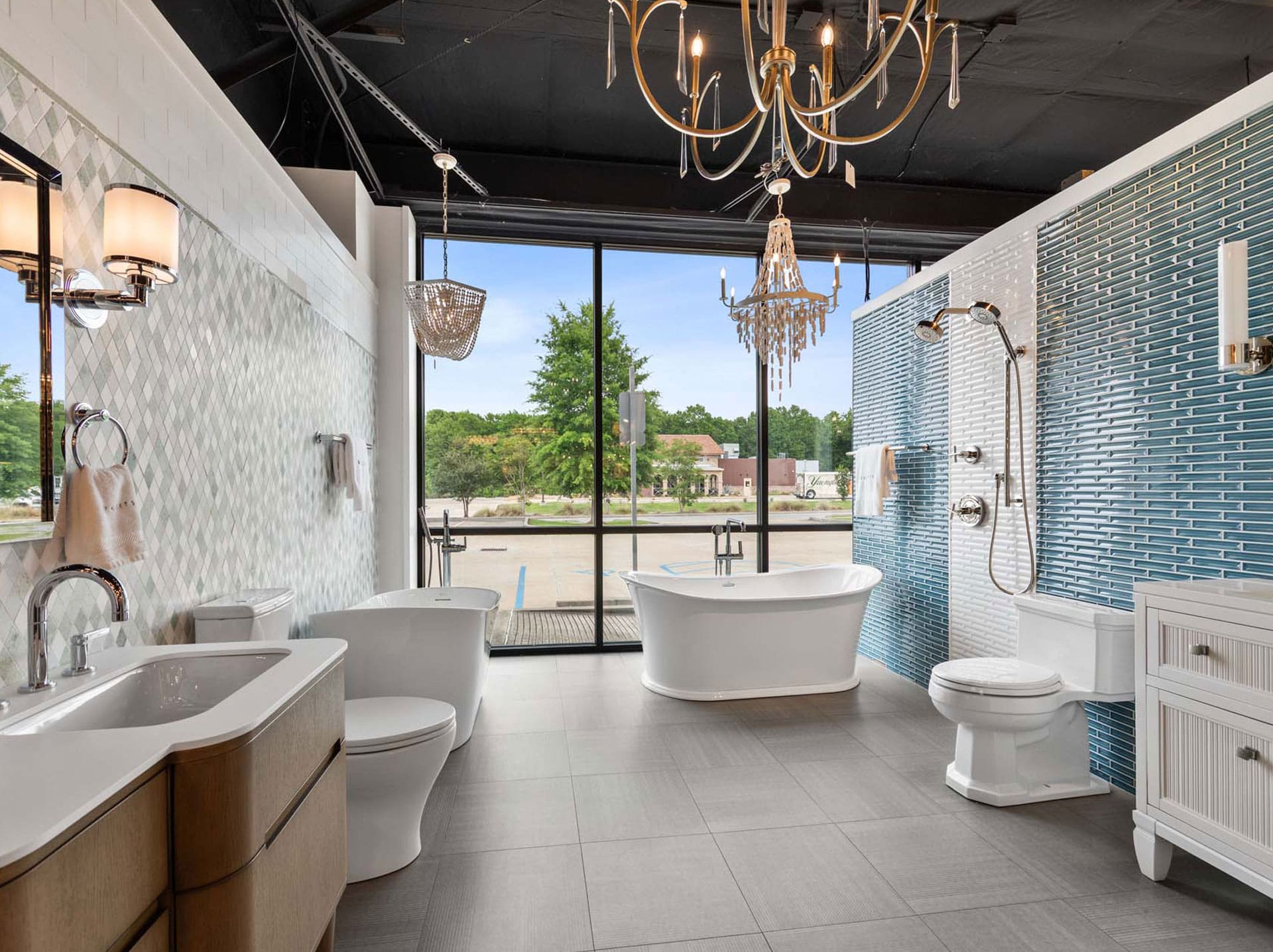 Facets of Lafayette Kitchen and Bath showroom interior