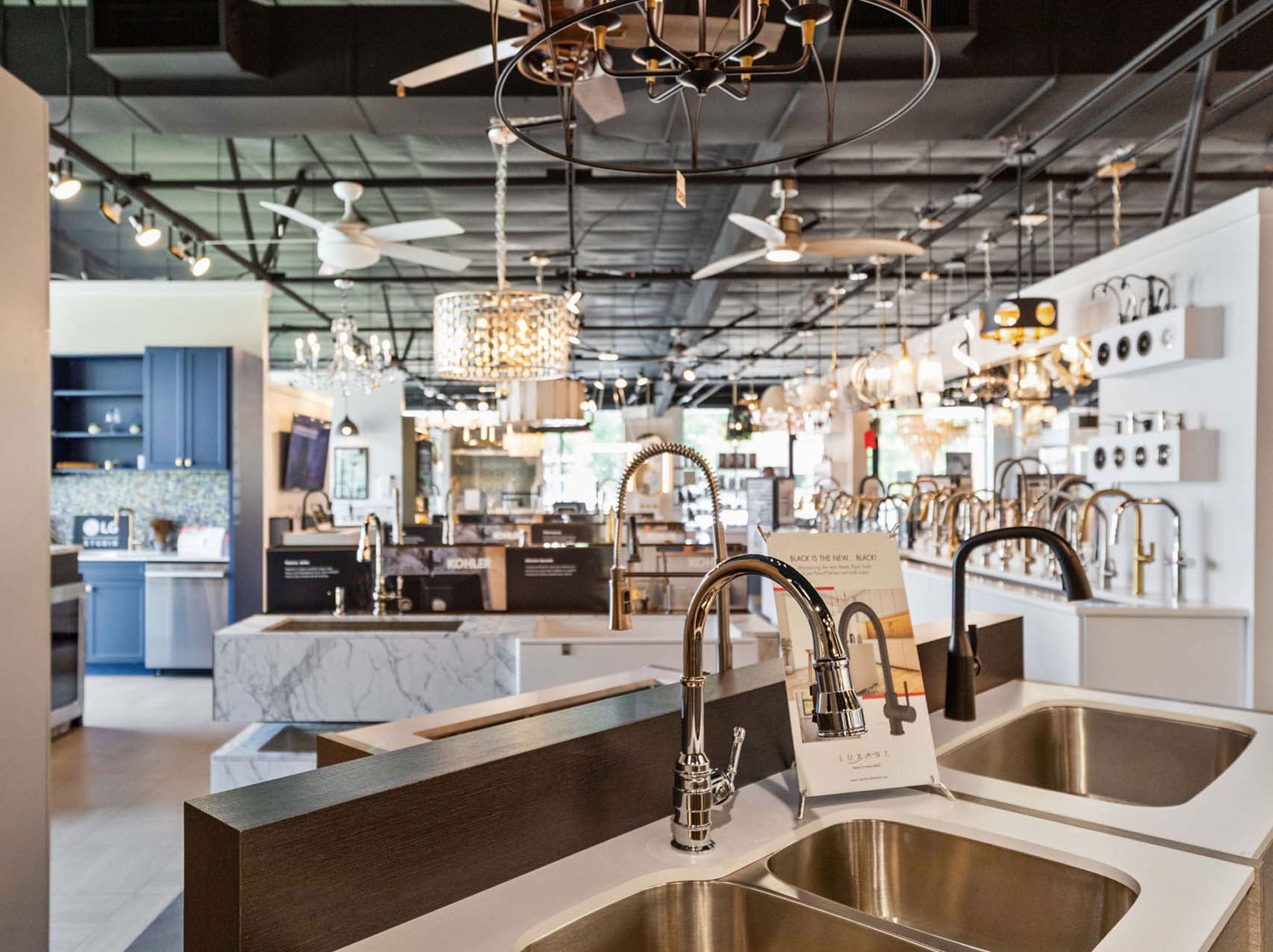 Facets of Lafayette Kitchen and Bath showroom interior